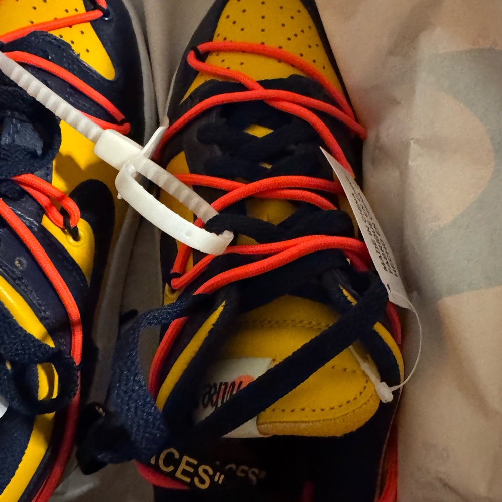 Off-White University Gold Dunks